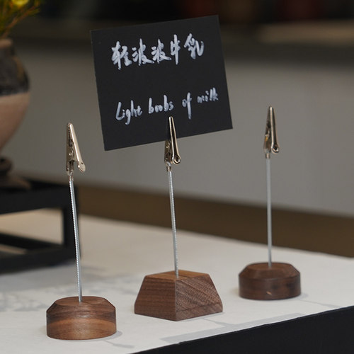 创意复古桌面小摆件展示立牌夹