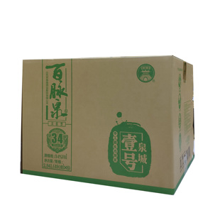 山东特产白酒济南名酒 百脉泉泉城壹号34度6瓶整箱 百脉泉白酒