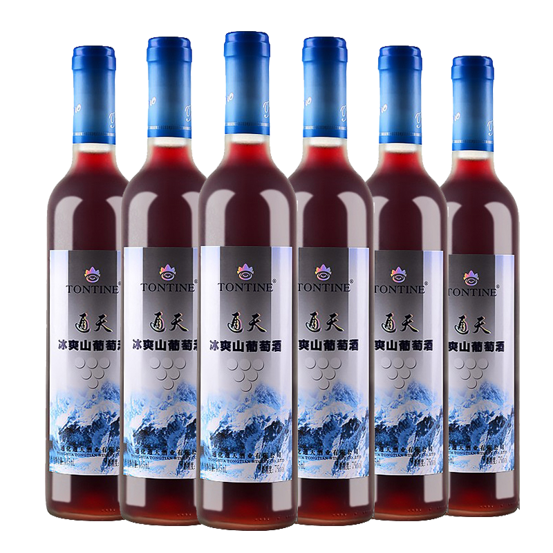 通天冰爽山葡萄酒7度485ml/瓶