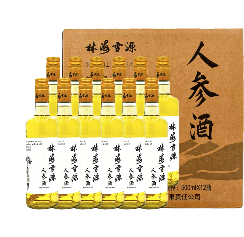林海雪原人参酒500ml42度图片