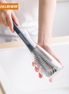 啡象牌杯刷长柄无死角家用厨房l型杯刷尼龙刷子清洁套装洗杯奶瓶