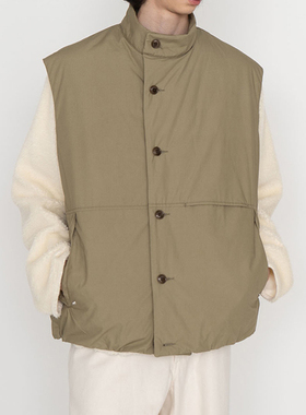 Nanami 24AW秋冬男女款户外机能防水加厚宽松保暖立领棉马甲棉服