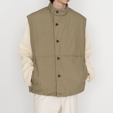 Nanami 24AW秋冬男女款户外机能防水加厚宽松保暖立领棉马甲棉服