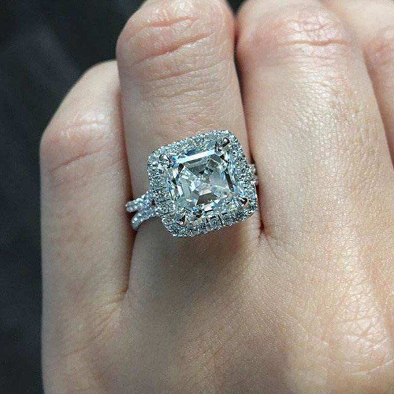 新款欧美时尚手饰订婚求婚公主方