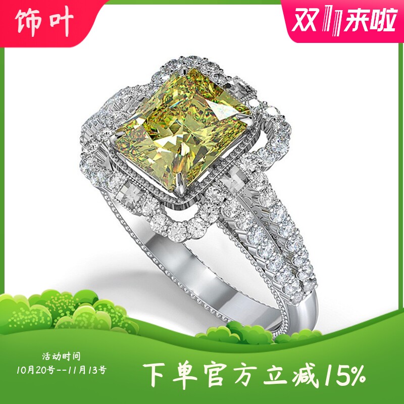 新款热卖经典时尚镂空女王锆钻戒指跨境欧美首饰