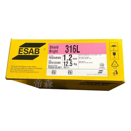 瑞典伊萨SHIELD-BRIGHT 309L X-tra不锈钢药芯焊丝E309LT0-1/-4