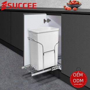 大型酒店商店厨房垃圾桶废物收纳篮豪华隐形大容量垃圾箱