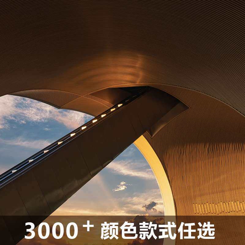 南京栗远 科定板木饰面 阳台拱门极窄门套图片 钛镁合金极窄门型