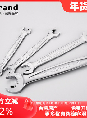 进口快速油管扳手双向开口梅花两用省力半自动活动油管狭窄空间