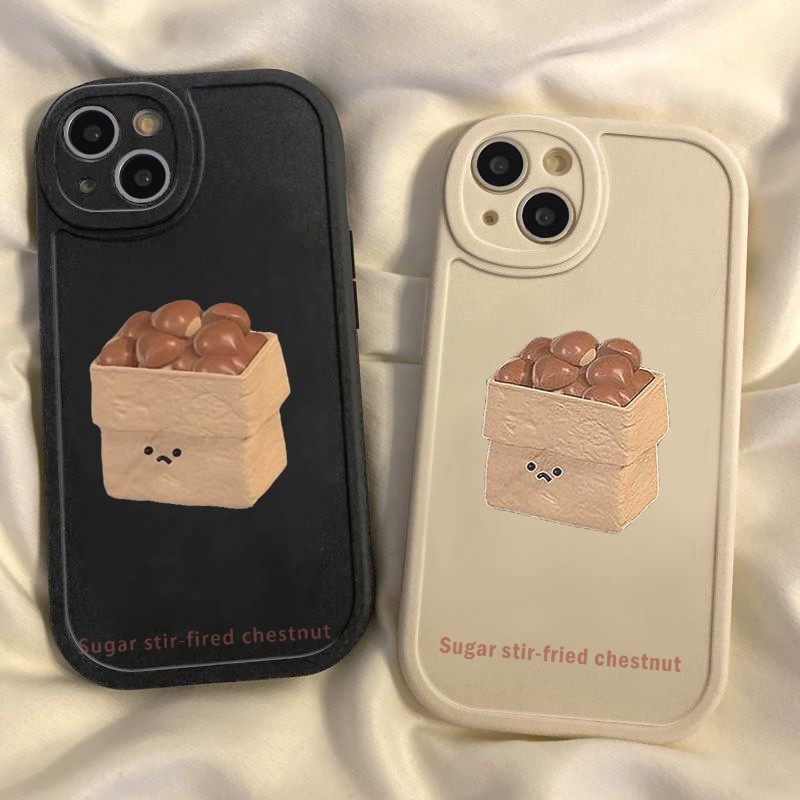 适用于苹果11手机壳XSMAX独特iPhone11PRO糖炒栗子小众11PROMAX简约16PROMAX爆款14