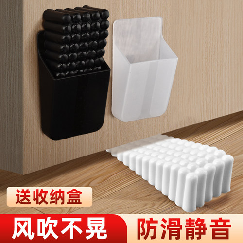 门塞阻门器免打孔送门后收纳盒