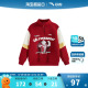 安踏儿童男小童针织套头衫 舒适亲肤儿童奥特曼运动卫衣 2026秋新款