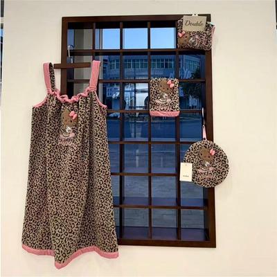 浴裙女kt猫新款吸水帽擦手