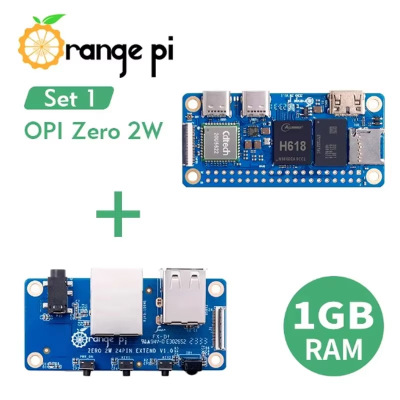 Orange Pi Zero 2 W 1GB RAM DDR4 迷你电脑 H618扩展版套装