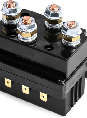 12V 500A绞盘继电器汽车电磁阀8000lbs-17000lbs ATV UTV Winches