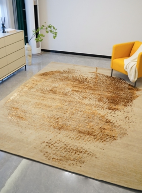 天匠244x307cm手工羊毛现代地毯卧室高密度手工打结编织地毯客厅