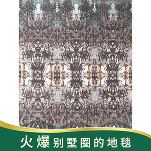 天匠地毯248x300cm手工羊毛地毯沙发茶几垫床边毯卧室满铺地毯