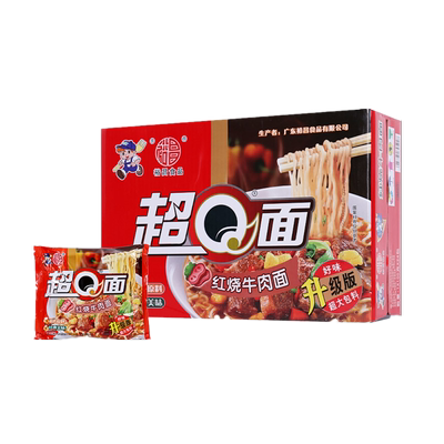 超q混搭夜宵即速食方便面泡面