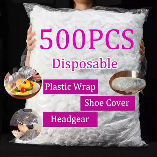Disposable Food Cover Elastic Plastic Wrap Food Grade Food L