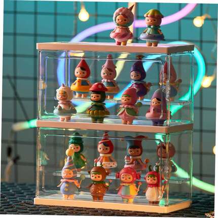 blind box storage display shelf music expert office盲盒收纳