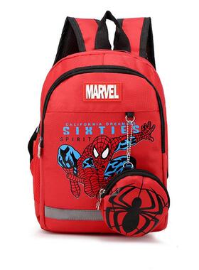 bag Spiderman children boy bookbag for school mini backpack