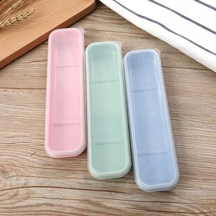 Cutlery Tableware Portable Fork Storage Spoon Box Case