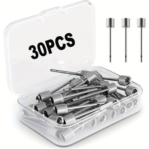 30pcs Air Pump Needle , Ball Inflation for Basketball, Socce