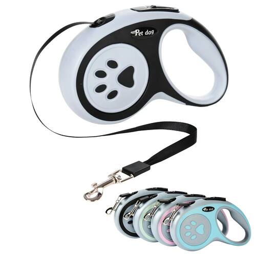 3m 5m Nylon Pet Dog Leash Automatic Retractable Extending Ro