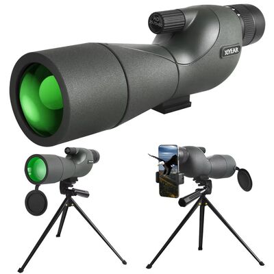 25-75x60 Telescope Spotting Scope Powerful Zoom Monocular FM
