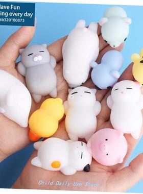 60 PcS SquiShieS Mochi AniMA SquiShy ToyS for KidS PArTy
