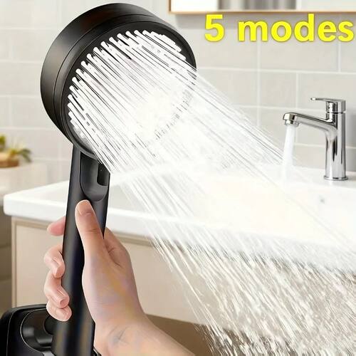 High Pressure Shower Head 3 Modes Adjustable Filter Shower H