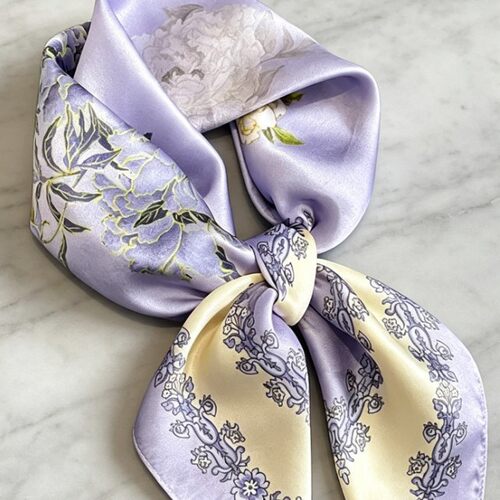 70*70StripedScarfWomen's
