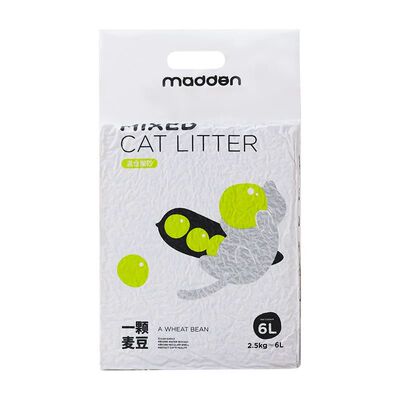 Tofu Cat Litter Odor Control Low dust Compact Clumping Tofu