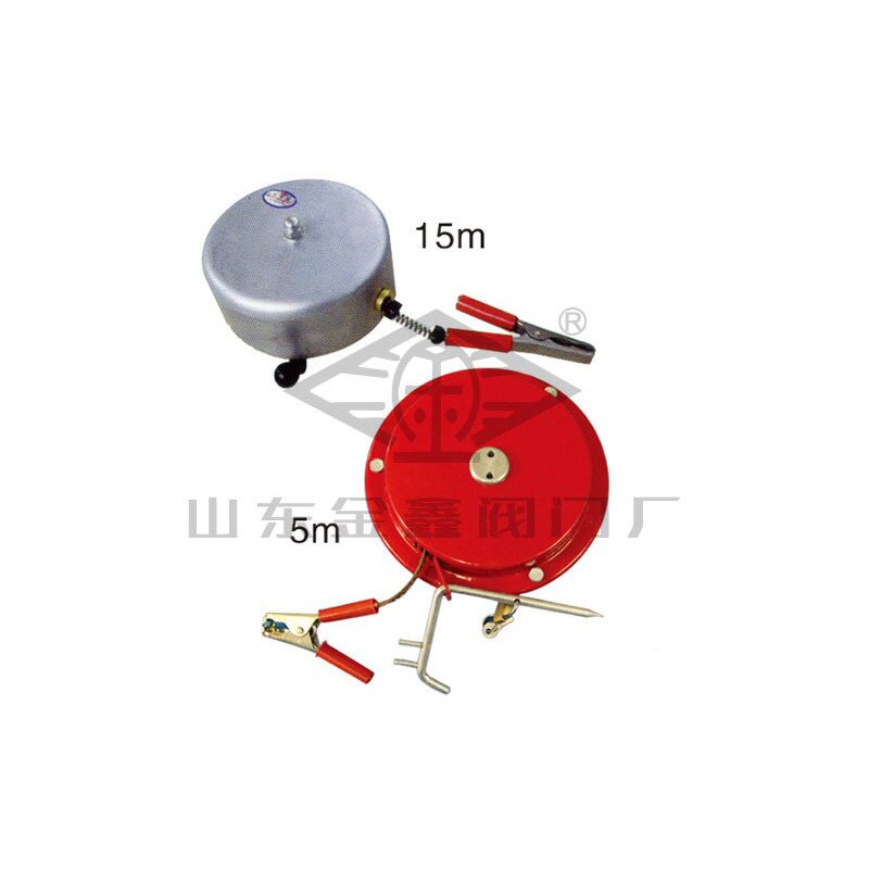 现货静电接线卷盘 手动防静电接地卷线器 电子元件自动防静电卷盘