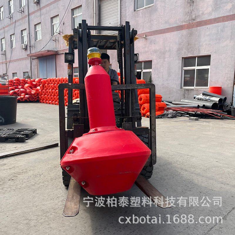 水上警示航标 弧形养殖区保护夜间发光浮标 1100*1100浮标可喷字 - 封面