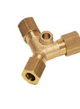 Legris乐可利接头0142 10 00  01421000等径Y型三通接头带固定孔