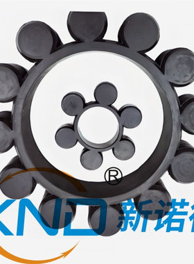 XND-MT10型黑色橡胶梅花弹性体/ROPLEX-MT-10型梅花缓冲胶工厂店