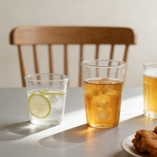 日本Kinto Cast高硼硅玻璃杯子咖啡杯冷萃杯啤酒杯玻璃杯耐高温