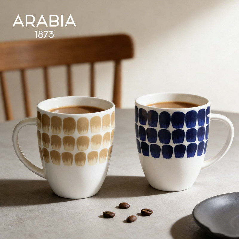 芬兰北欧陶瓷水杯家用情侣马克杯高级感高颜值咖啡杯子新年礼物,餐饮具,马克杯,淘宝优惠券,粉丝福利购,淘宝优惠卷