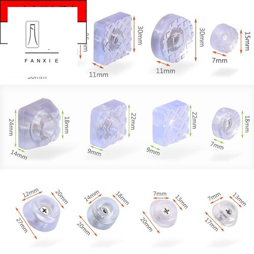 家用加高桌子家具桌脚垫增高椅子小板凳垫静音防滑橡胶垫加厚脚钉