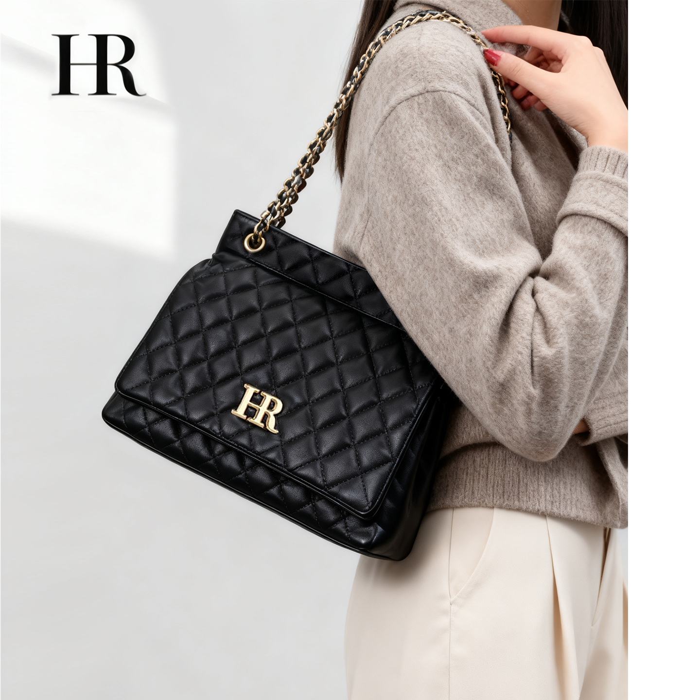 hr赫莲娜托特包女大容量时尚潮流