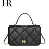新年礼物2026hr赫莲娜包包女士新款 轻奢手提女包单肩斜挎包真皮