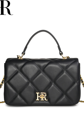 新年礼物2026hr赫莲娜包包女士新款轻奢手提女包单肩斜挎包真皮