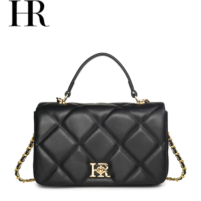 HR赫莲娜2025新款轻奢菱格链条包