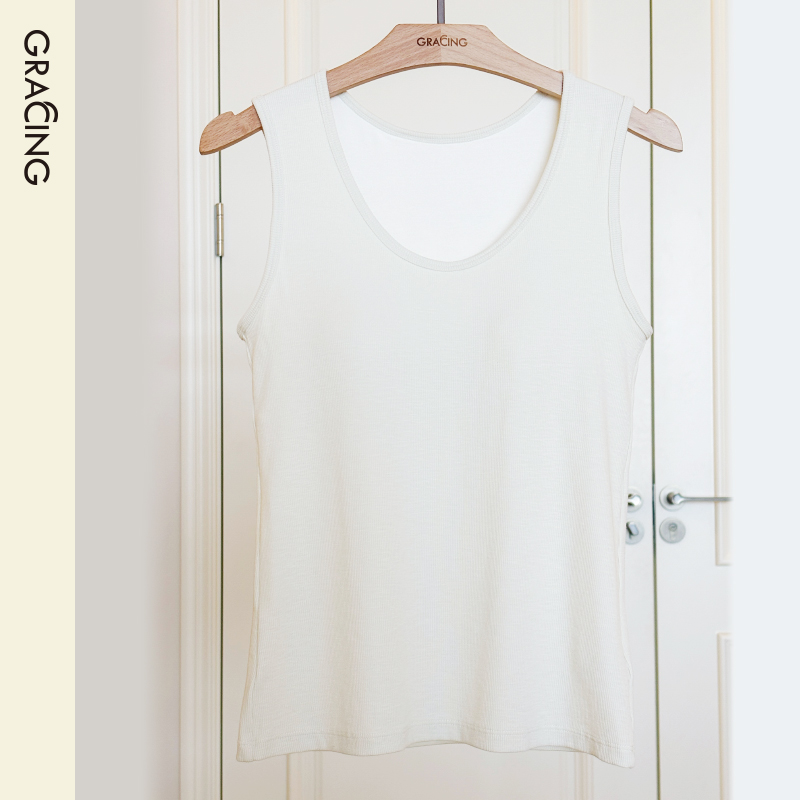 歌瑞森修身打底背心内衣一体式