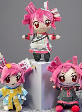 跨境重音玩偶毛绒玩具动漫重音テトkasane teto plush毛绒公仔