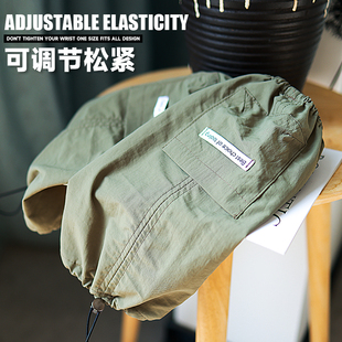 袖套秋冬薄款厨房家用护袖办公室防水防脏儿童袖头男女上班工作