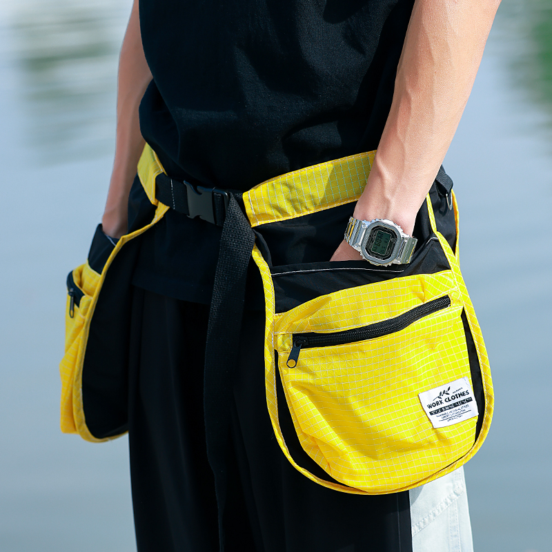 潮流户外多功能多口袋短围裙半身