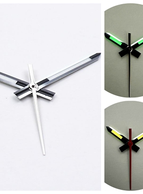 新款手表配件改装指针绿夜光表针银色适装NH35NH36NH34机芯