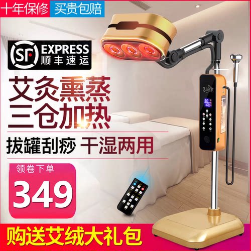 艾灸熏蒸仪器家用无烟一体机